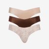 Womens COMMANDO Bottoms | Precious Metal Gift Pack Champagne Shimmer / Rose Gold Shimmer Snake / Copper Shimmer