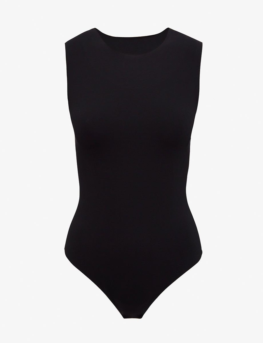 Womens COMMANDO Bodysuitsbodysuits | Neoprene Signature Bodysuit Black