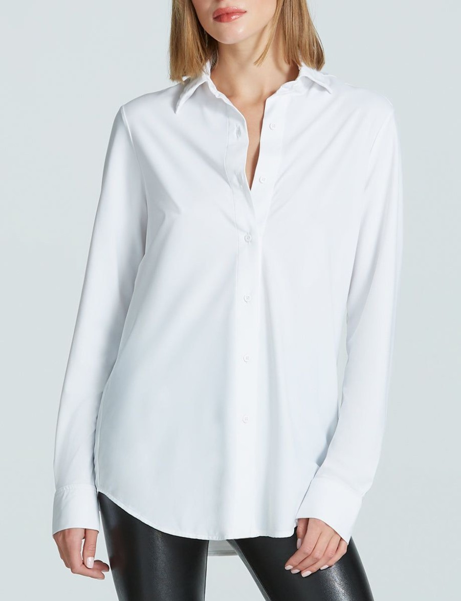 Womens COMMANDO Topstops | Classic Oversized Button Down Shirt