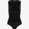 Womens COMMANDO Bodysuitsbodysuits | Velvet Signature Bodysuit Black