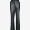 Womens COMMANDO Pants & Shortspants & Shorts | Faux Leather Wide Leg Trouser Black