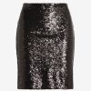 Womens COMMANDO Skirts & Dressesskirts & Dresses | Sequin Mini Skirt Black