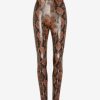 Womens COMMANDO Leggingsleggings | Faux Leather Animal Legging