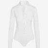 Womens COMMANDO Bodysuitsbodysuits | Classic Button Down Bodysuit