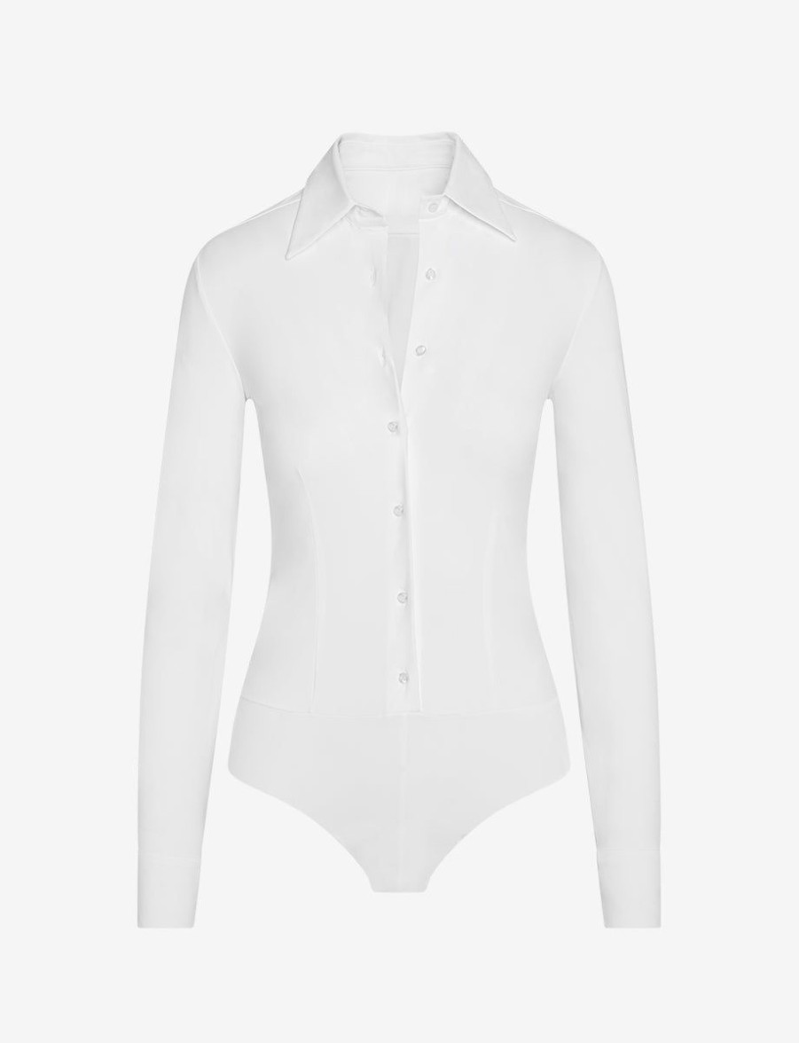 Womens COMMANDO Bodysuitsbodysuits | Classic Button Down Bodysuit