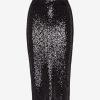 Womens COMMANDO Skirts & Dressesskirts & Dresses | Sequin Midi Skirt Black