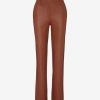 Womens COMMANDO Pants & Shortspants & Shorts | Faux Leather Trouser Cocoa