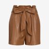 Womens COMMANDO Pants & Shortspants & Shorts | Faux Leather Paperbag Short