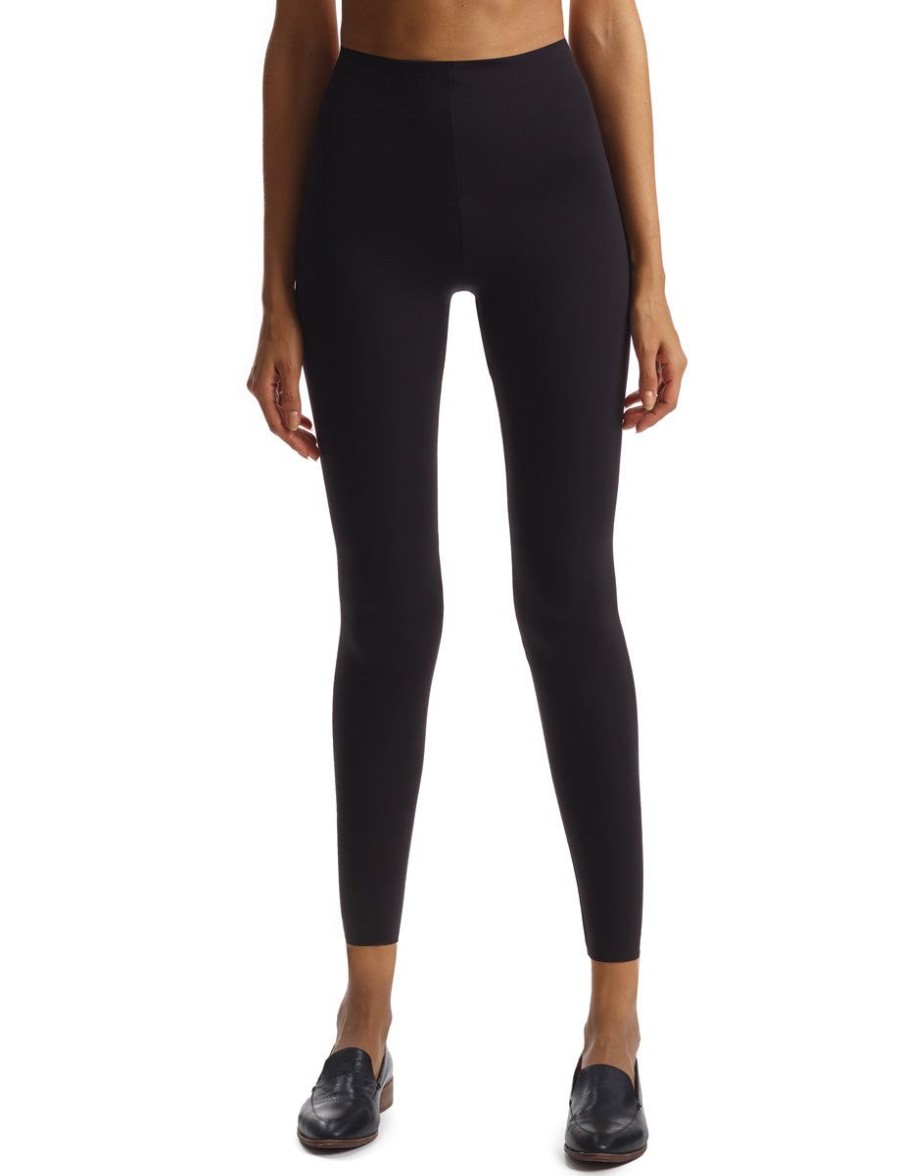 Womens COMMANDO Leggingsleggings | 7/8 Neoprene Legging Black