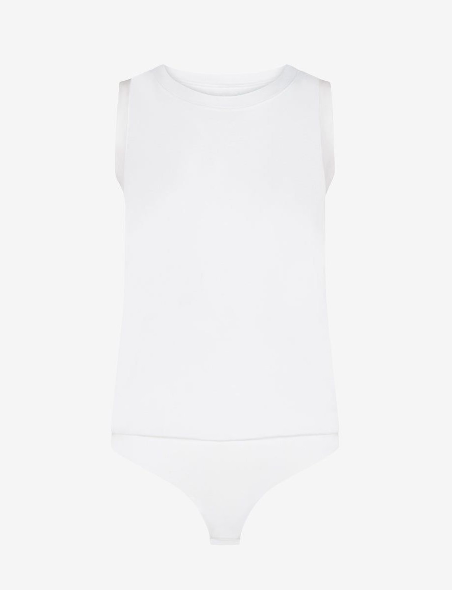 Womens COMMANDO Bodysuitsbodysuits | Essential Cotton Muscle Bodysuit