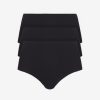 Womens COMMANDO Bottoms | Classic High Rise Bikini 3-Pack