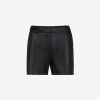 Womens COMMANDO Pants & Shortspants & Shorts | Faux Leather Tailored Short Black