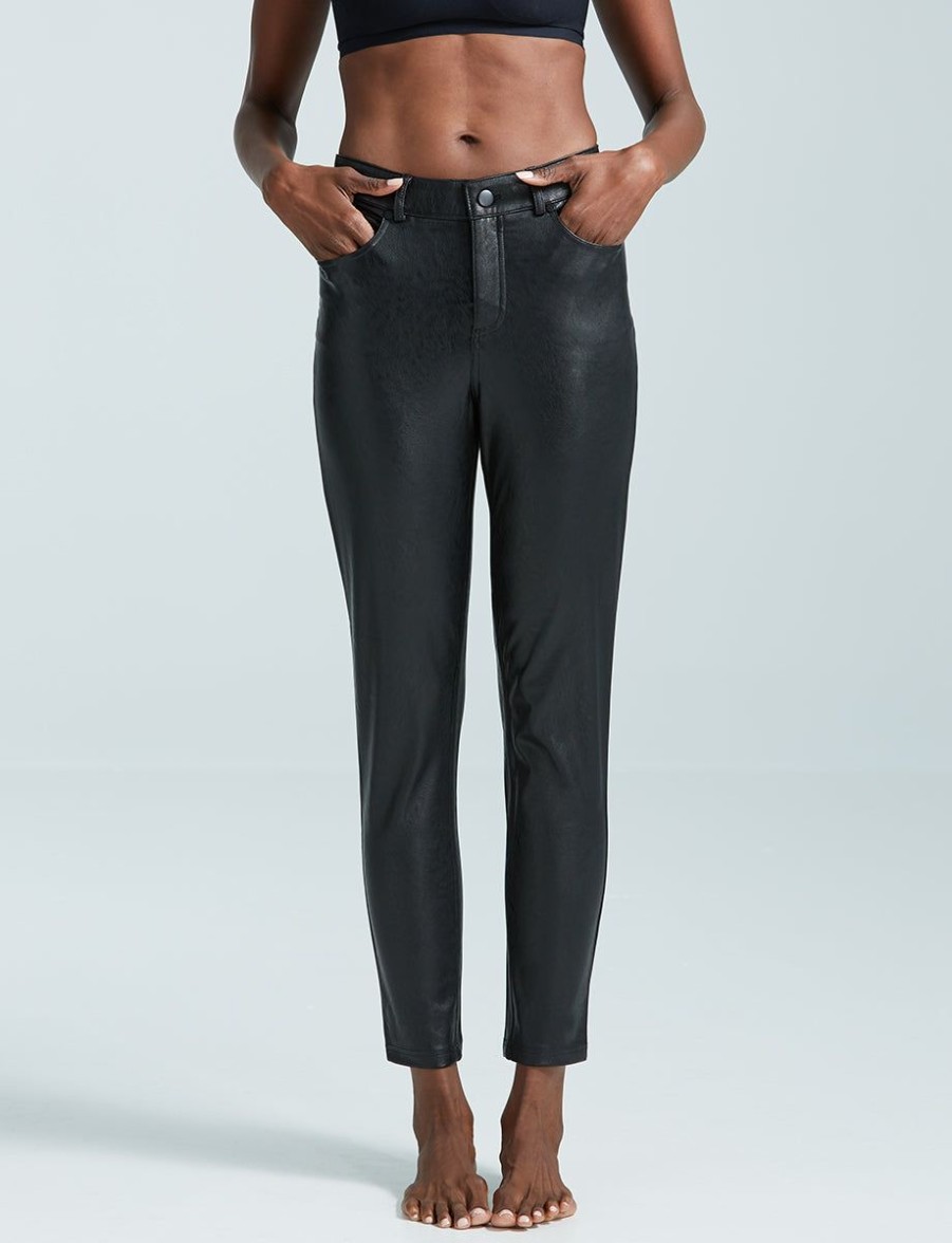 Womens COMMANDO Pants & Shortspants & Shorts | Faux Leather Five Pocket Pant