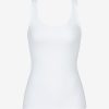 Womens COMMANDO Topstops | Luxury Rib Scoop Tank