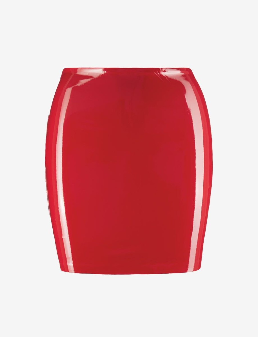 Womens COMMANDO Skirts & Dressesskirts & Dresses | Faux Patent Leather Micro-Mini Skirt