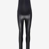 Womens COMMANDO Leggingsleggings | Faux Leather Maternity Legging Black