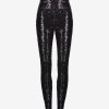 Womens COMMANDO Leggingsleggings | Sequin Legging Black