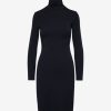 Womens COMMANDO Skirts & Dressesskirts & Dresses | Butter Luxe Long Sleeve Turtleneck Mini Dress Black